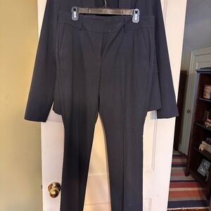 Ann Taylor Factory navy blue suit